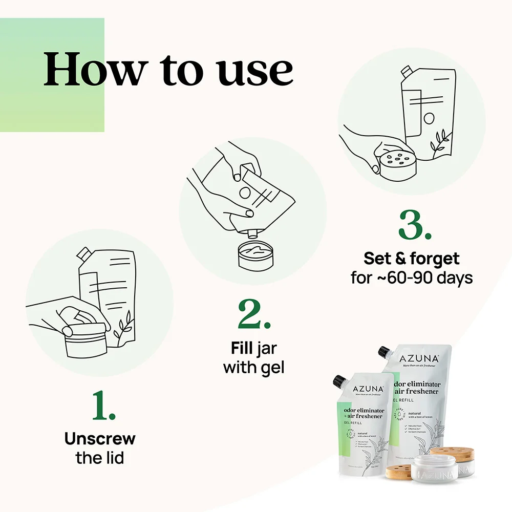 Luxe Glass Odor Eliminator 4 Room Starter Variety Kit - Image 5